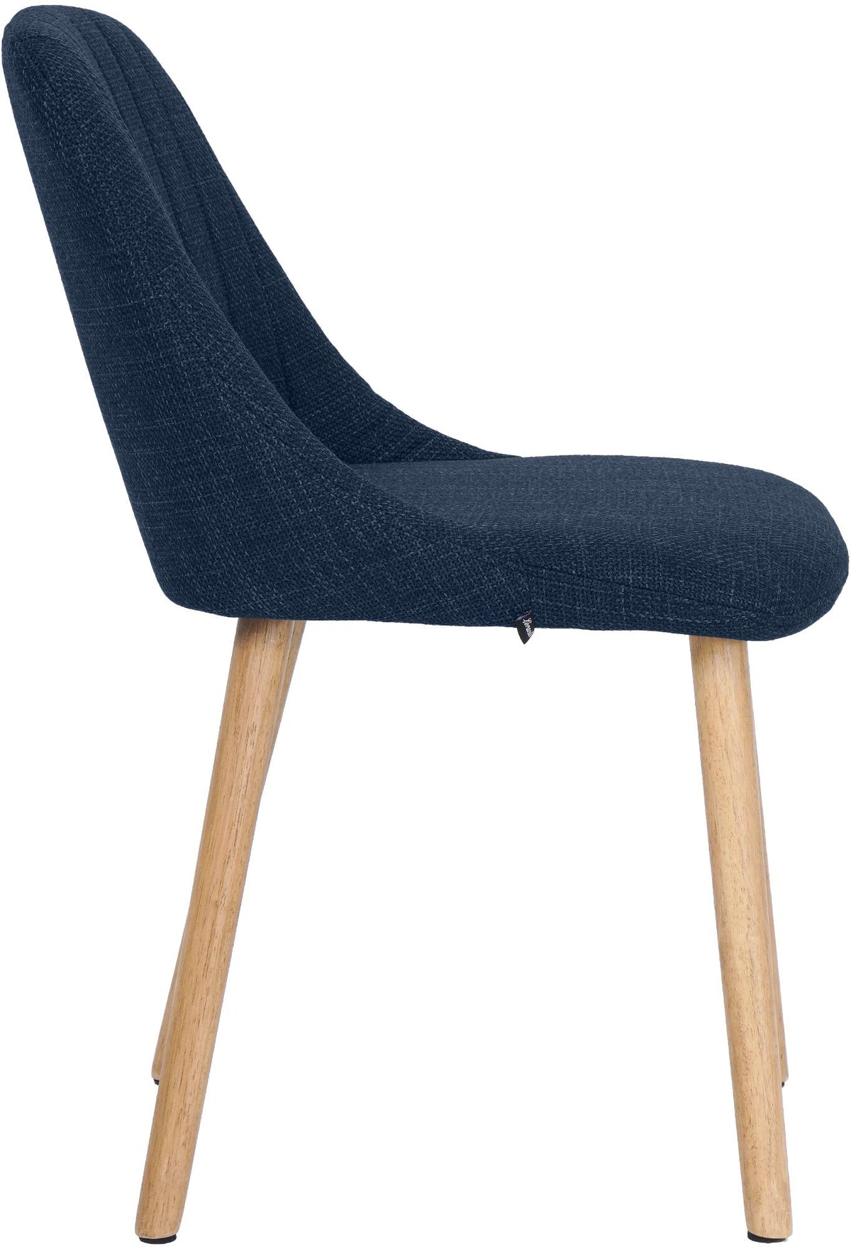 Eetkamerstoel Arie Stof blauw blau