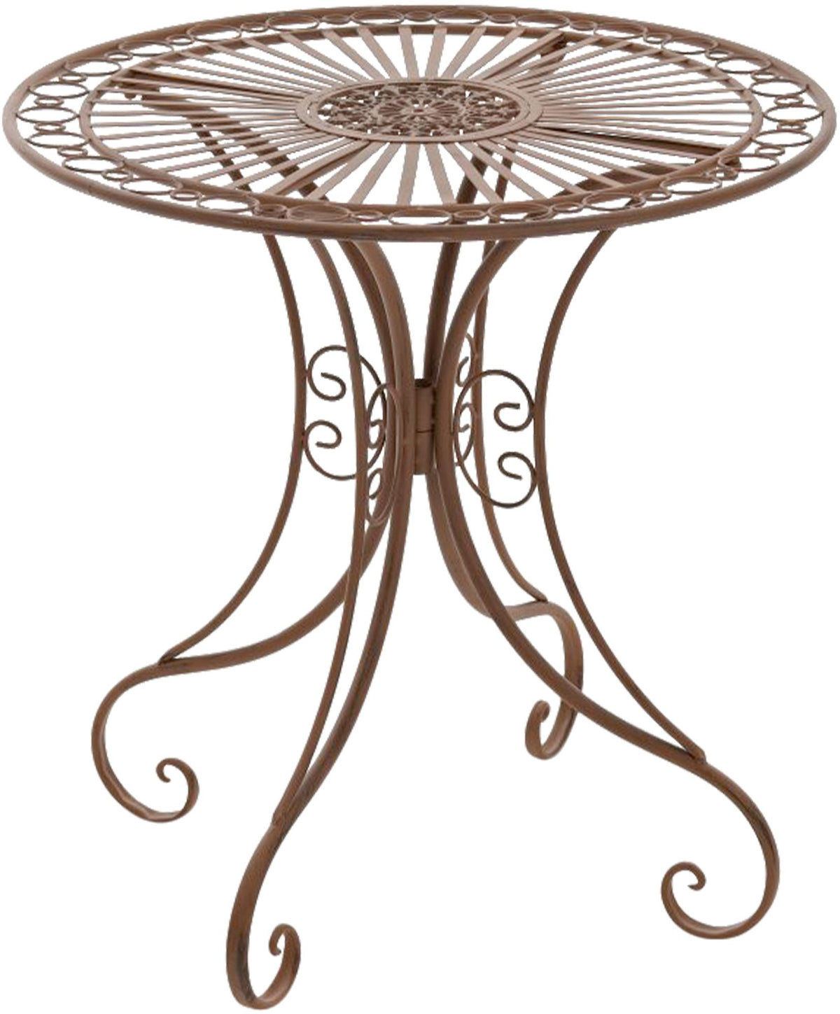 Tuintafel Hari antiek bruin antik braun