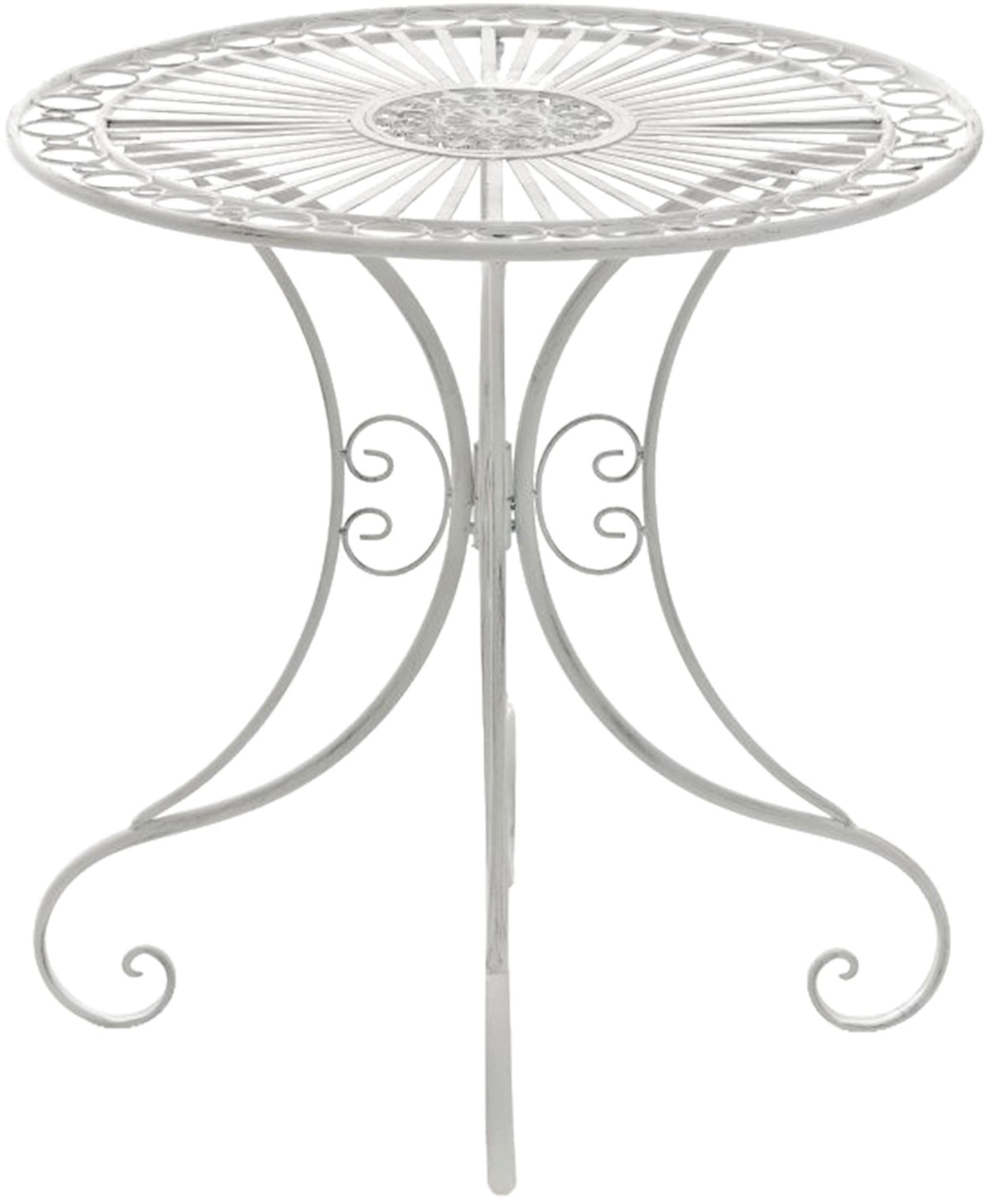 Tuintafel Hari antiek/wit antik weiß