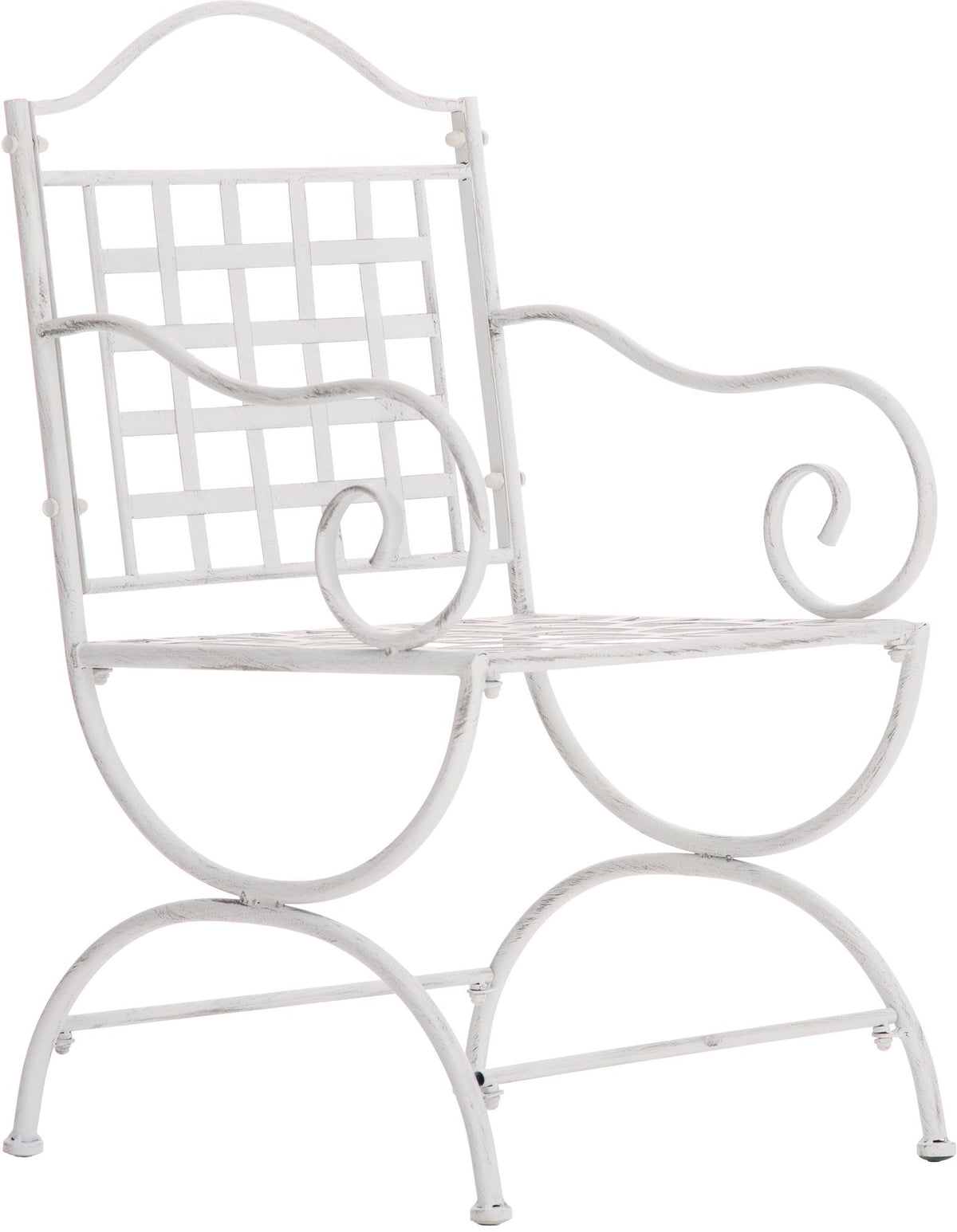 Tuinmeubelset Viro met 2 stoelen antiek/wit antik weiß