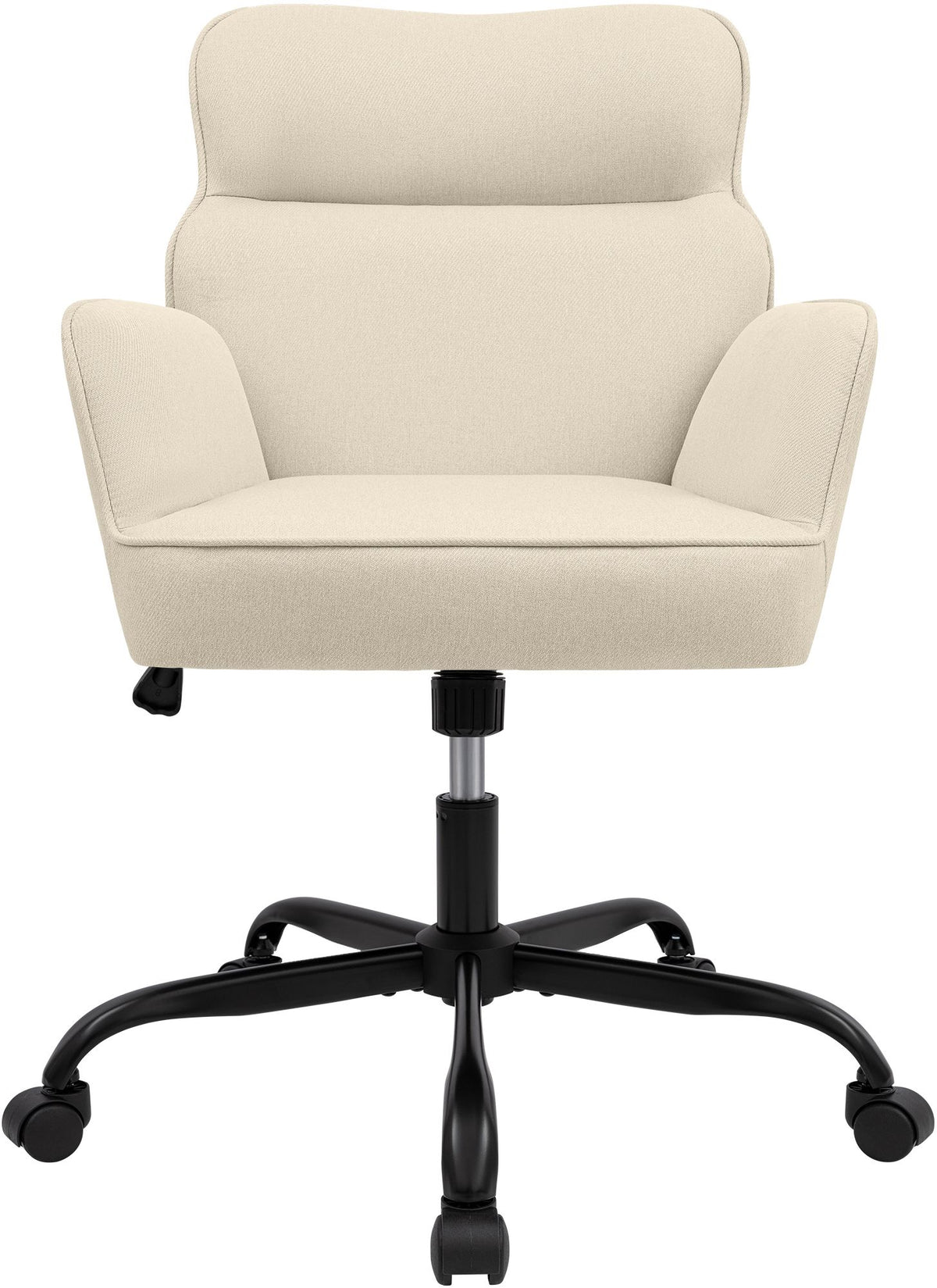 Bureaustoel Amado stof creme creme