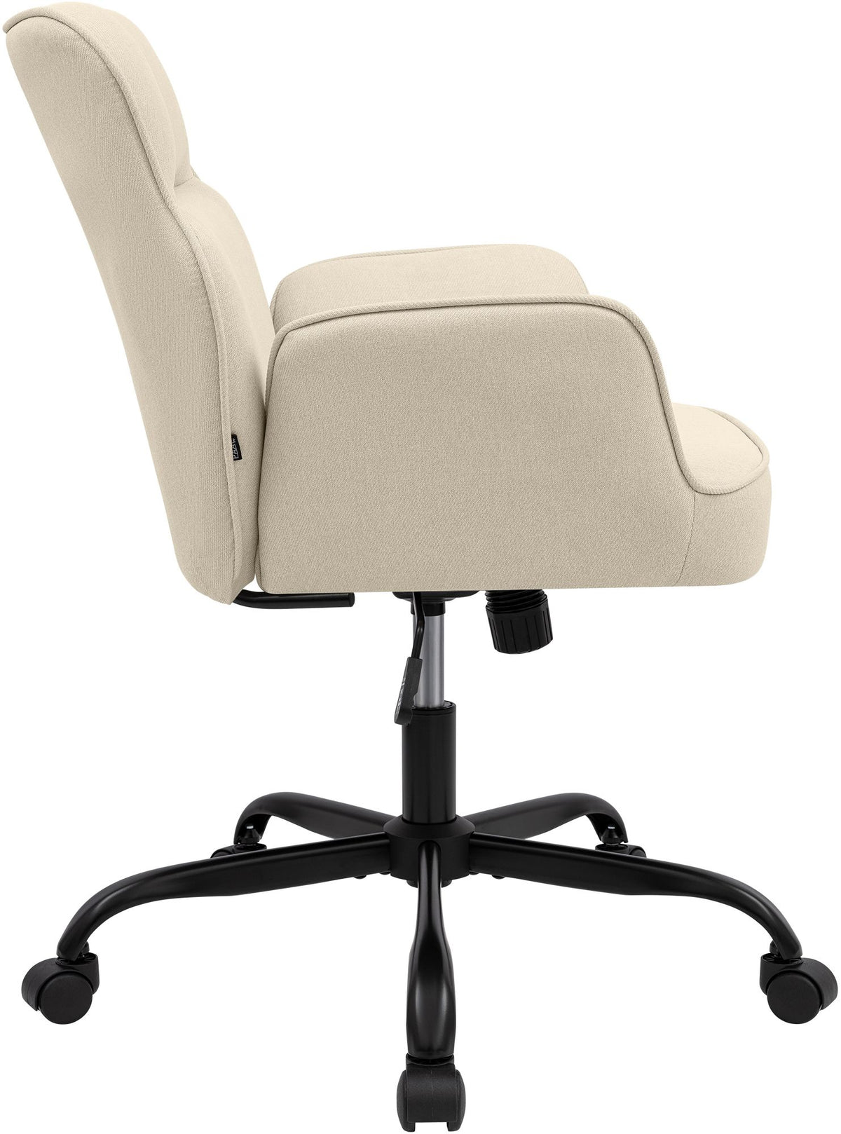 Bureaustoel Amado stof creme creme
