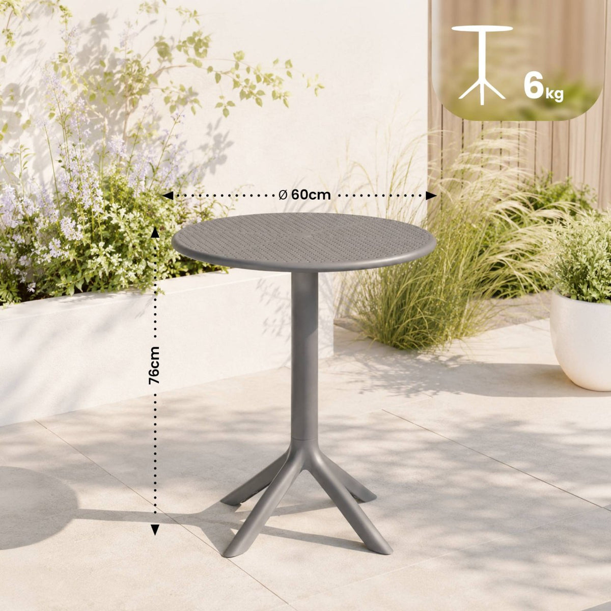 Tafel Lacota antraciet anthrazit