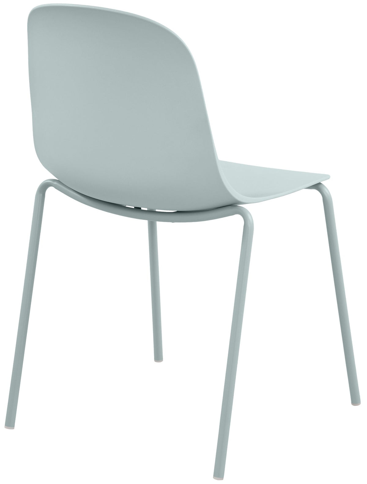 Set van 2 stapelstoelen Hardin turkis türkis