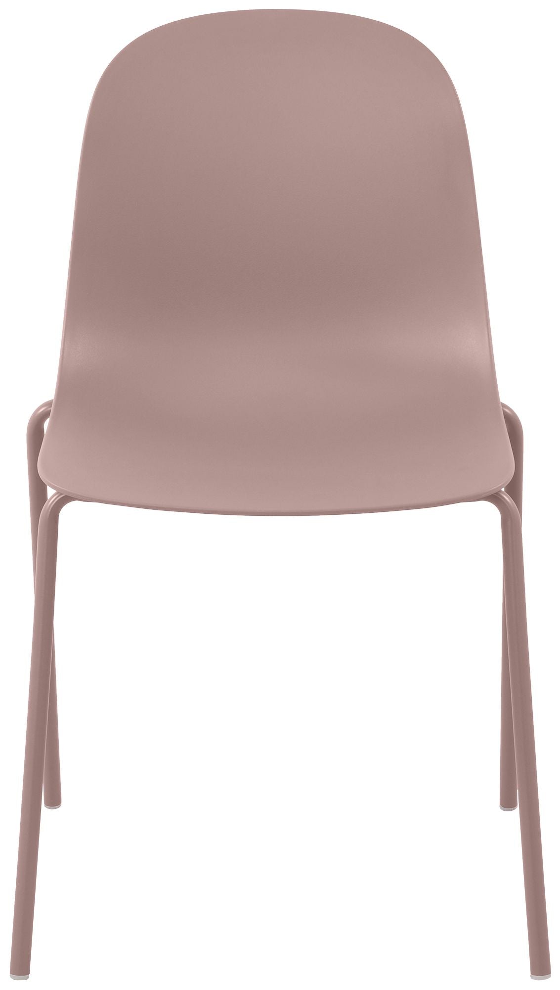 Set van 2 stapelstoelen Hardin roze pink