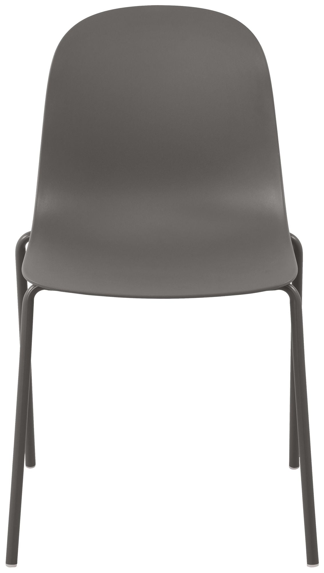 Set van 2 stapelstoelen Hardin taupe taupe