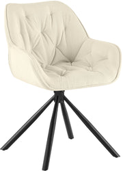 Eetkamerstoel Rimio Cord creme creme