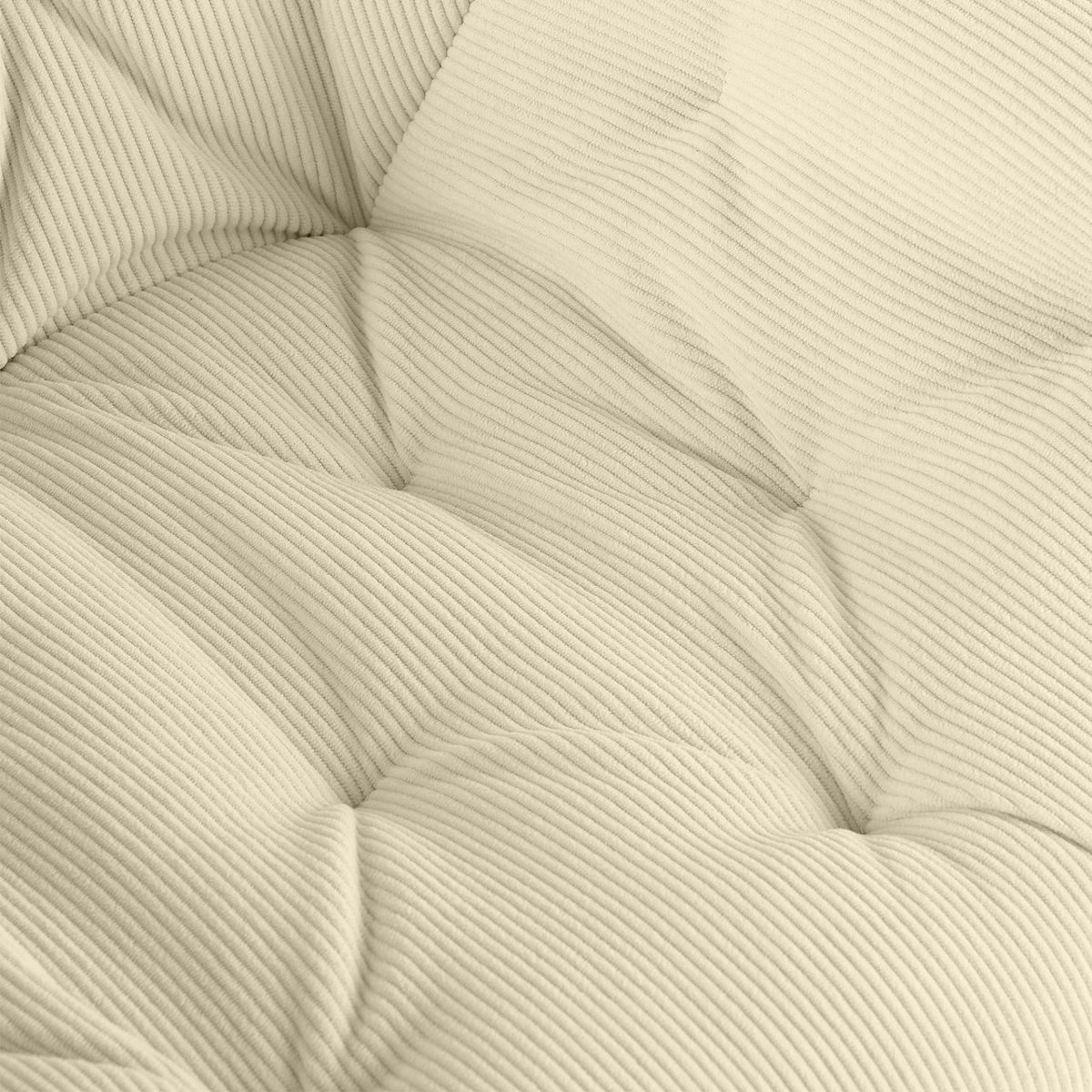 Eetkamerstoel Rimio Cord creme creme