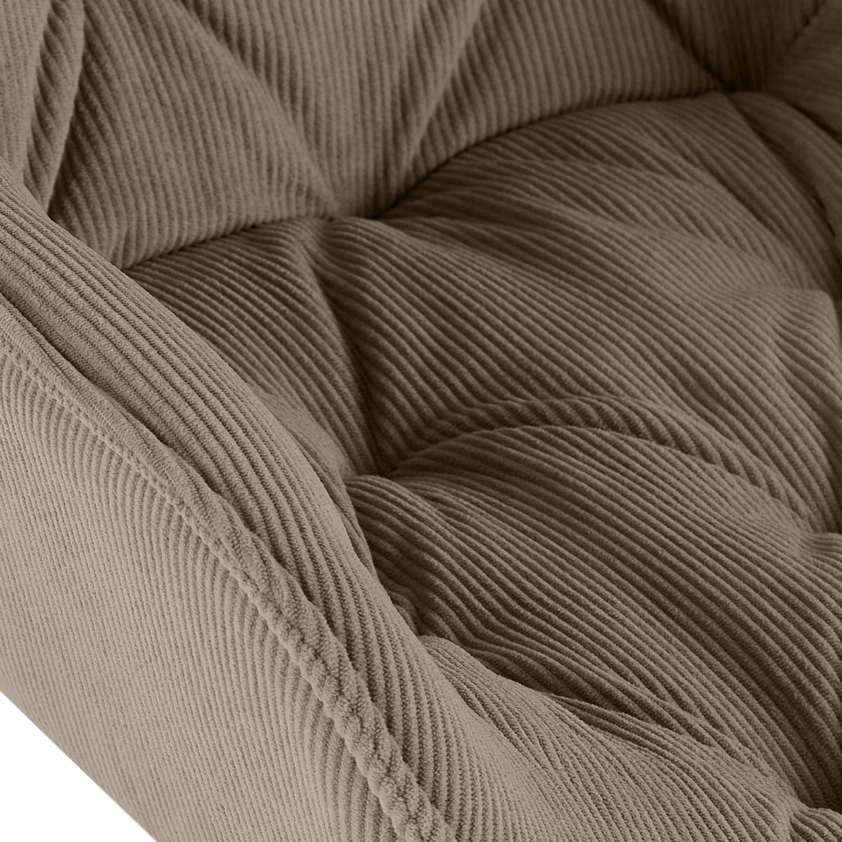 Eetkamerstoel Rimio Cord taupe taupe