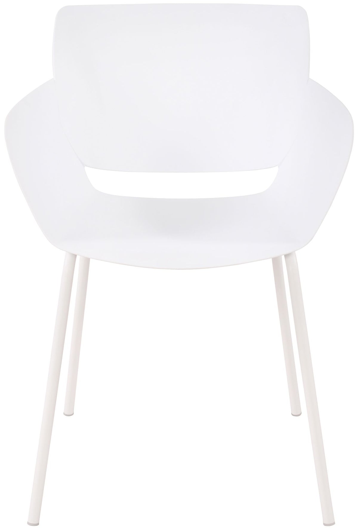 Set van 2 Tuinstoelen Alpena wit weiß