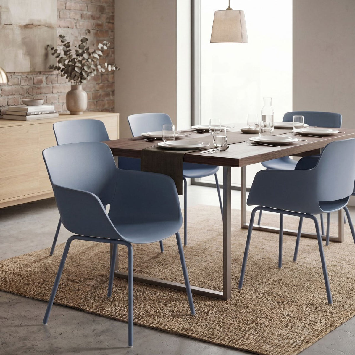 Tuinstoel Alpena blauw blau