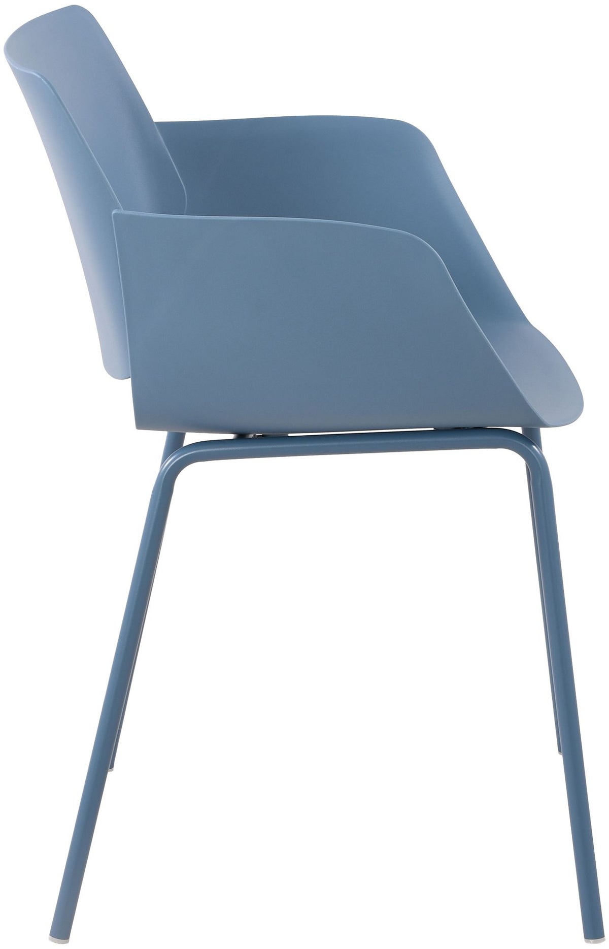 Set van 2 Tuinstoelen Alpena blauw blau