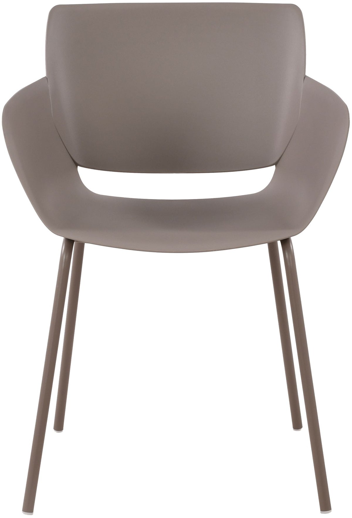 Set van 2 Tuinstoelen Alpena taupe taupe