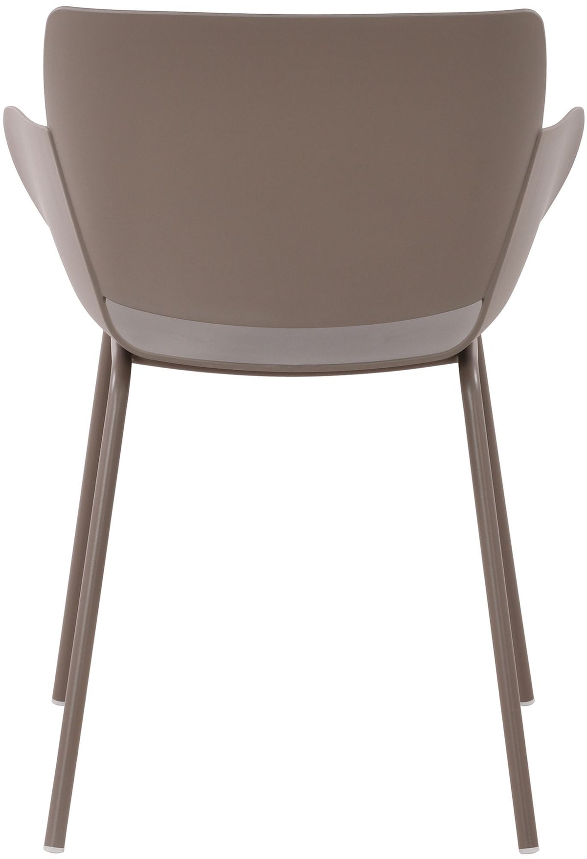 Set van 2 Tuinstoelen Alpena taupe taupe