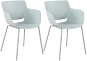 Set van 2 Tuinstoelen Alpena turkis türkis