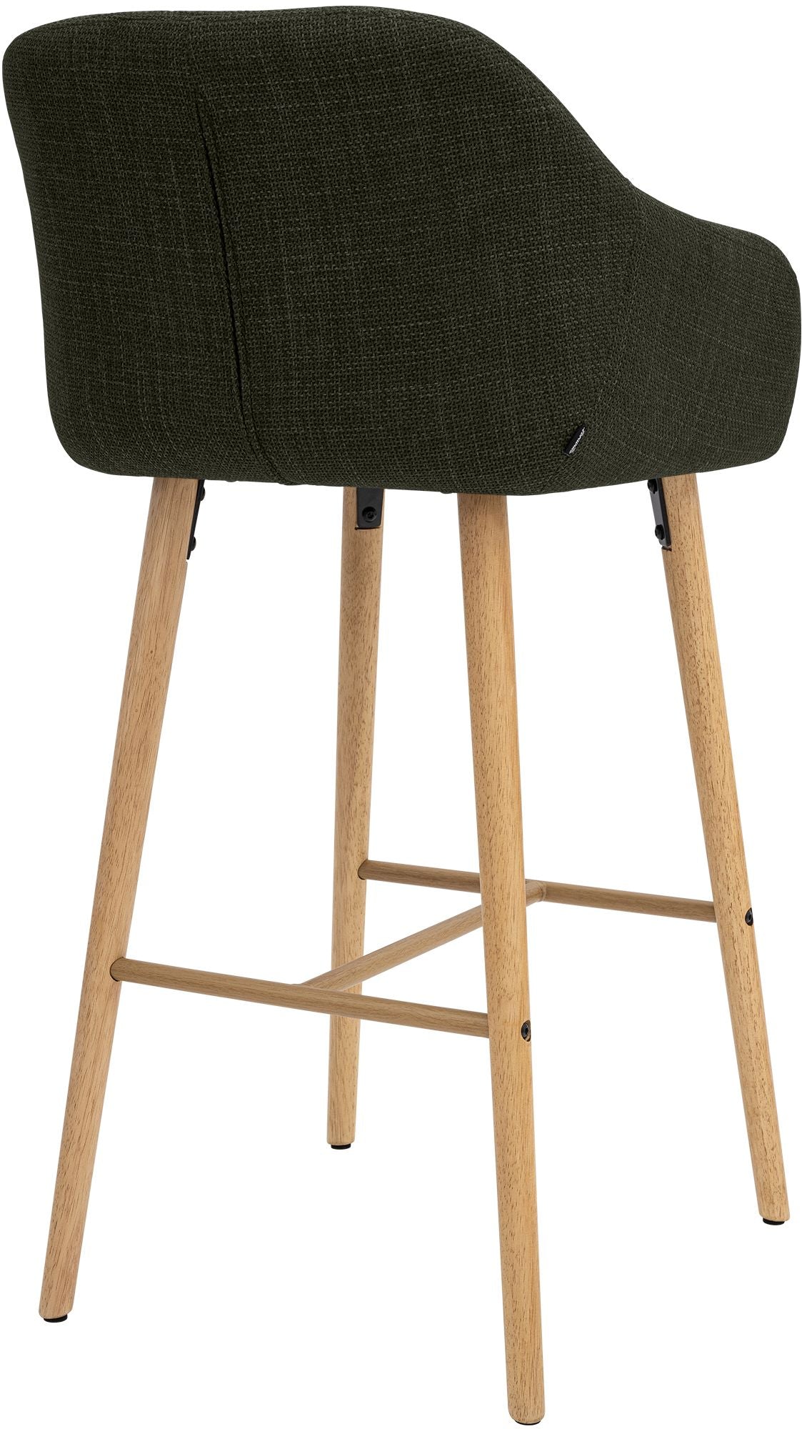 Barkruk Ando Stof groen grün