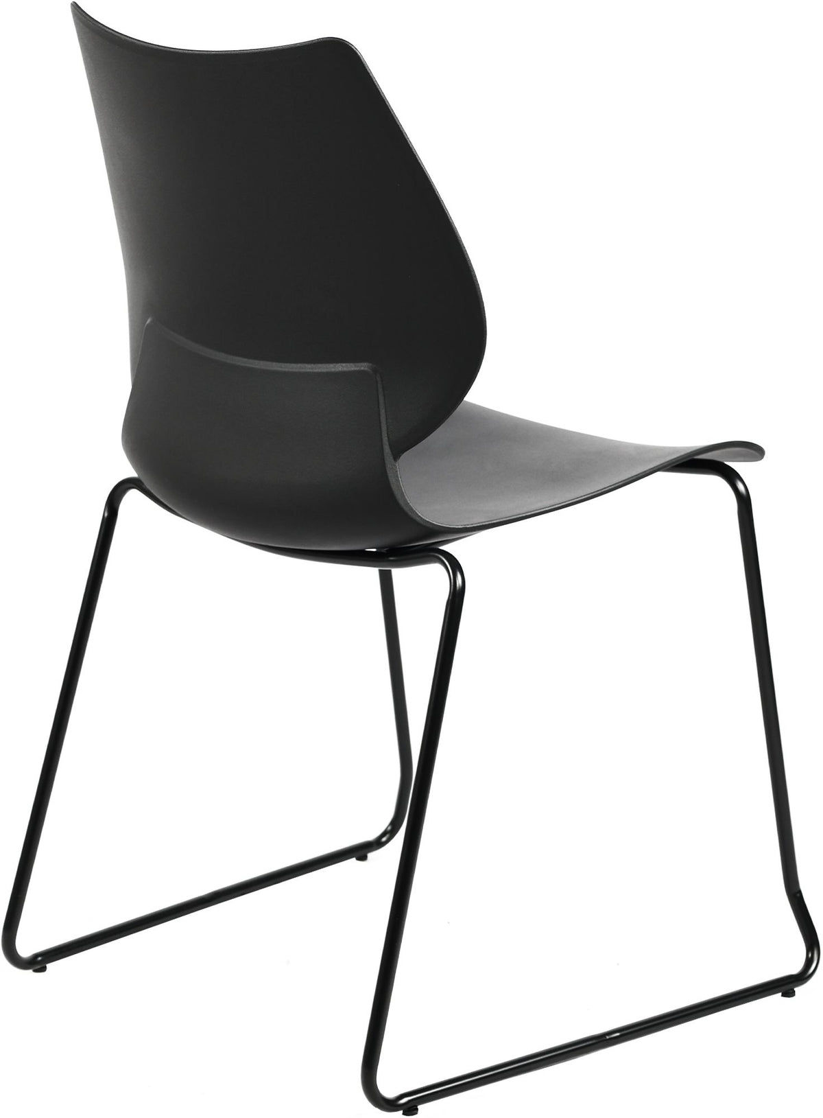 Set van 2 Eetkamerstoelen Houma zwart schwarz