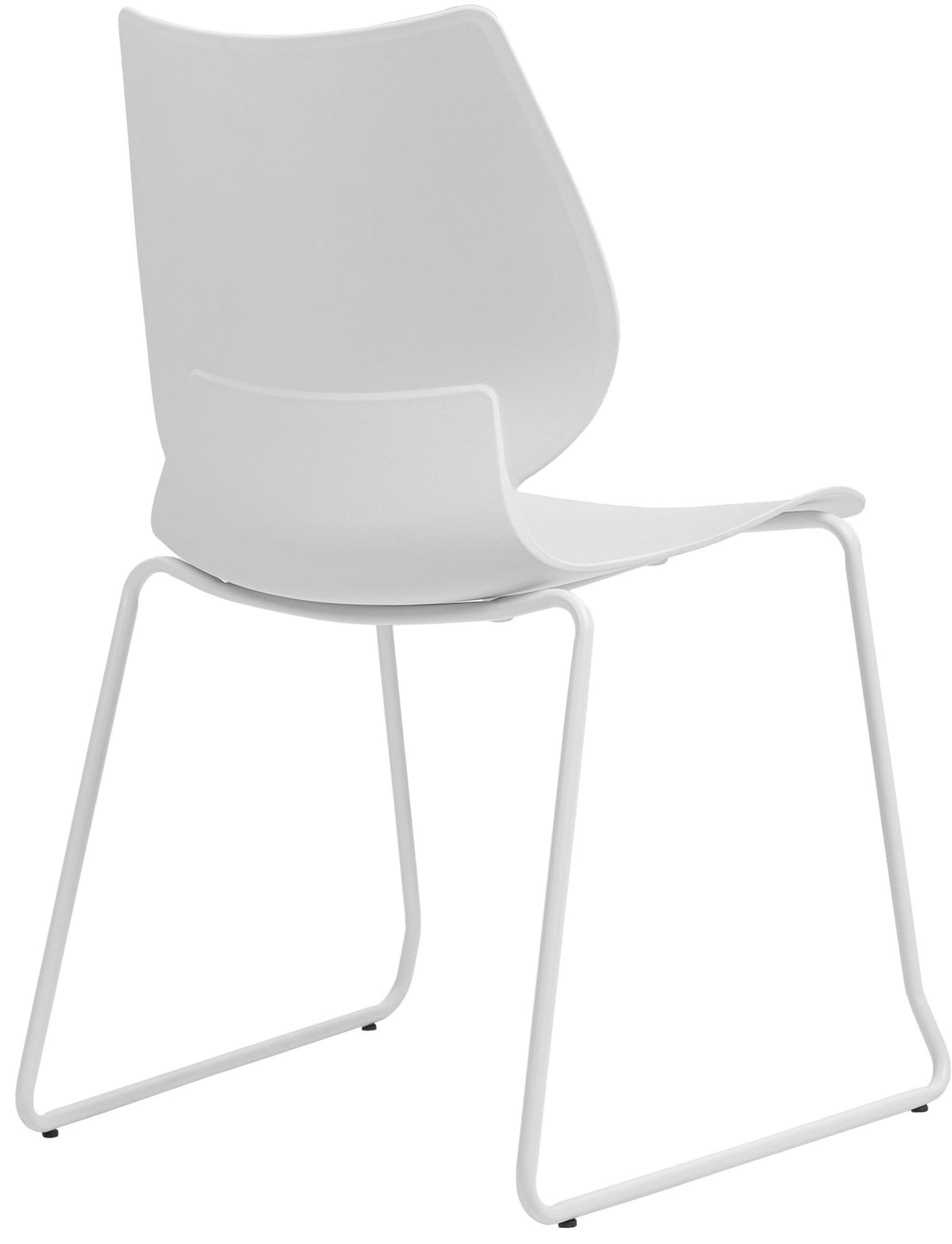 Set van 2 Eetkamerstoelen Houma wit weiß