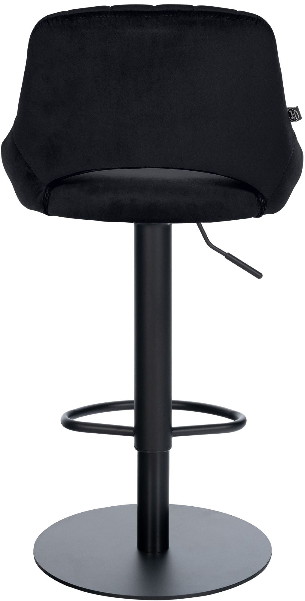 Barhocker HD Milet B Samt schwarz