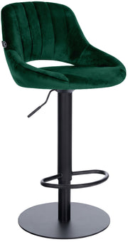 Barhocker HD Milet B Samt grün