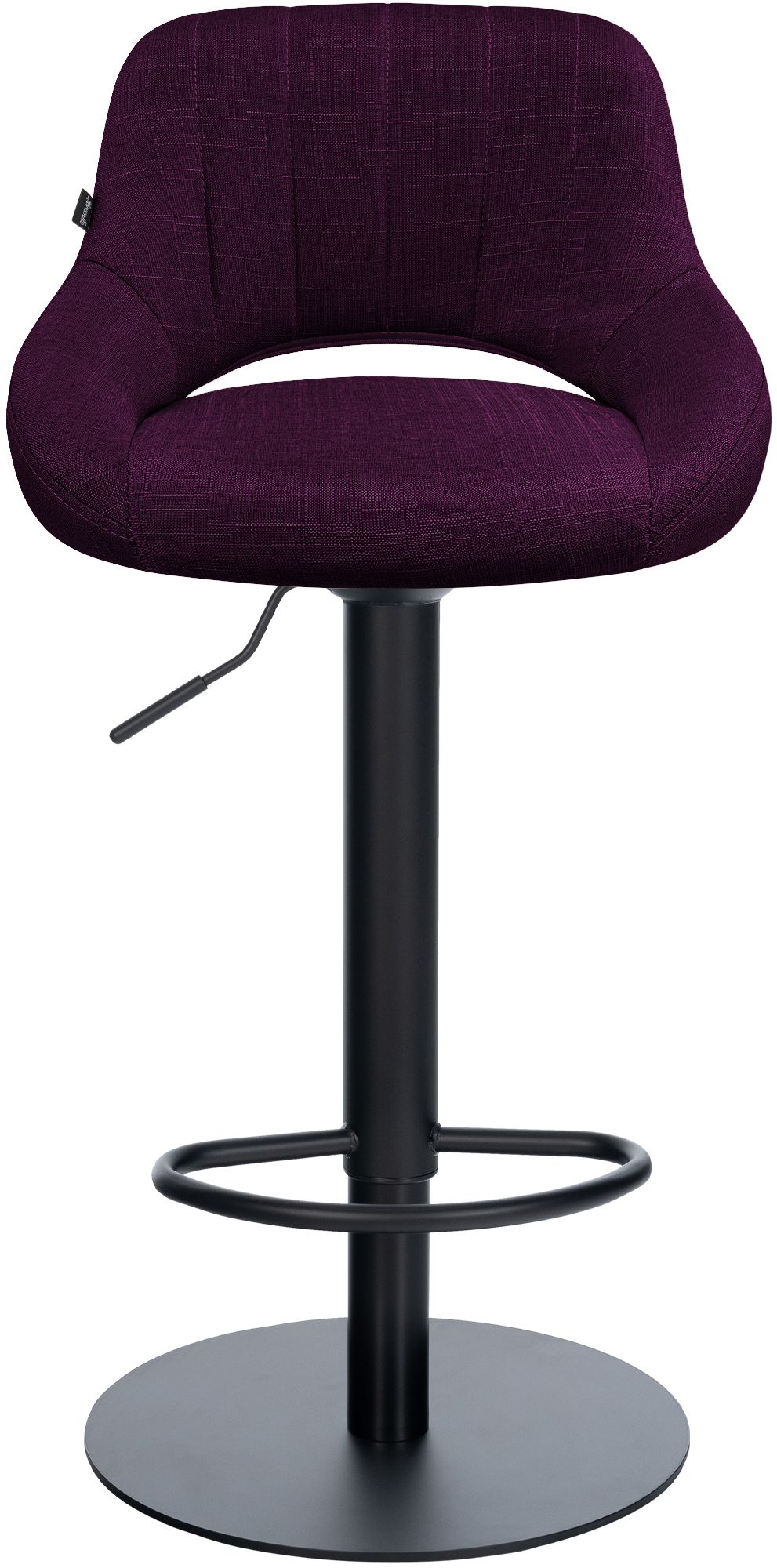 Barhocker HD Milet B Stoff lila