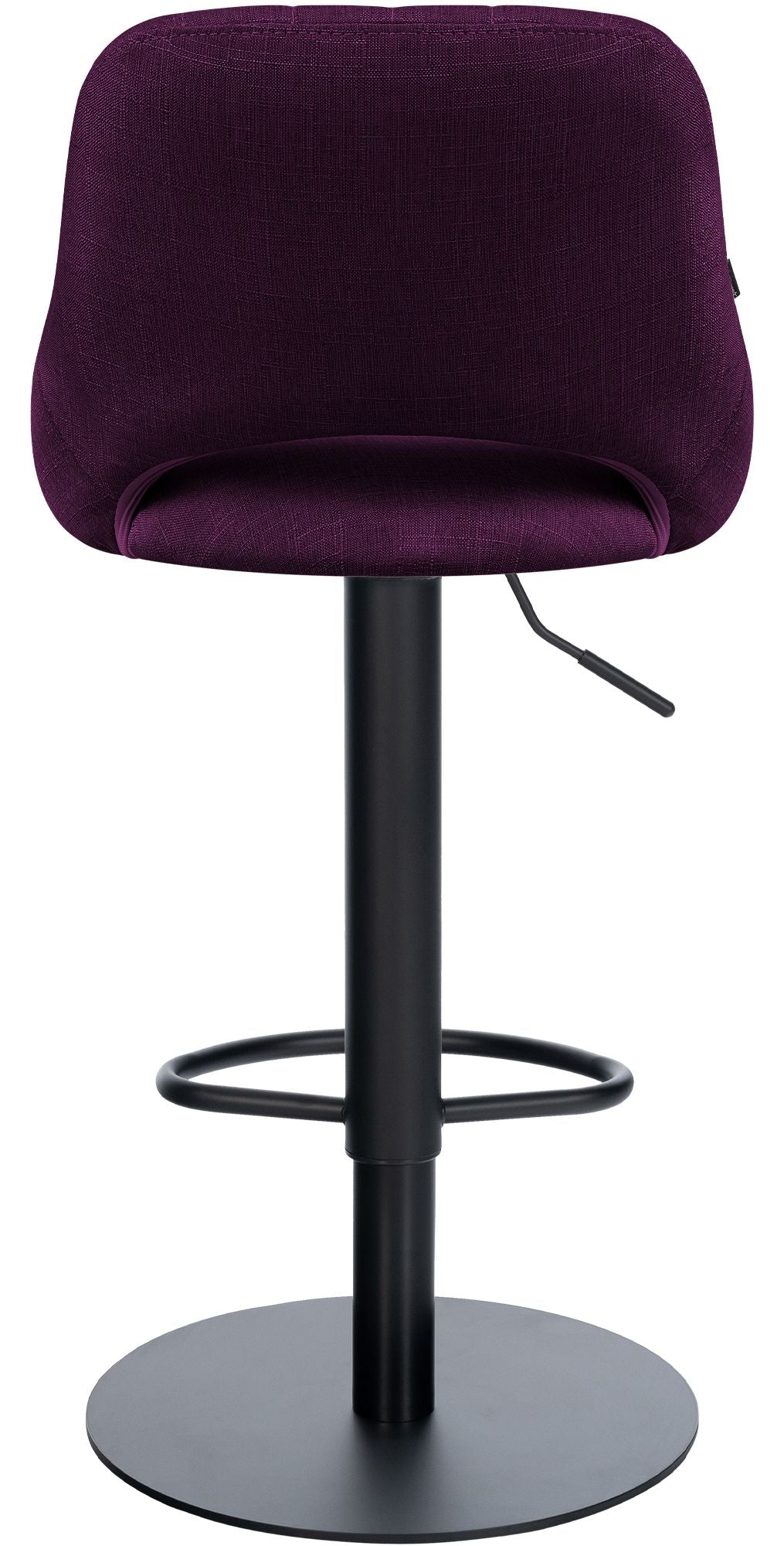 Barhocker HD Milet B Stoff lila