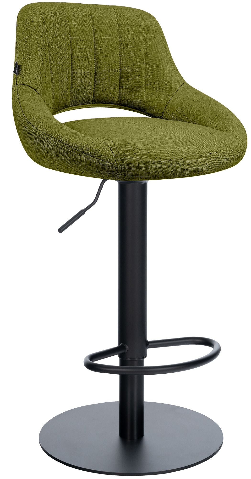 Barhocker HD Milet B Stoff grün