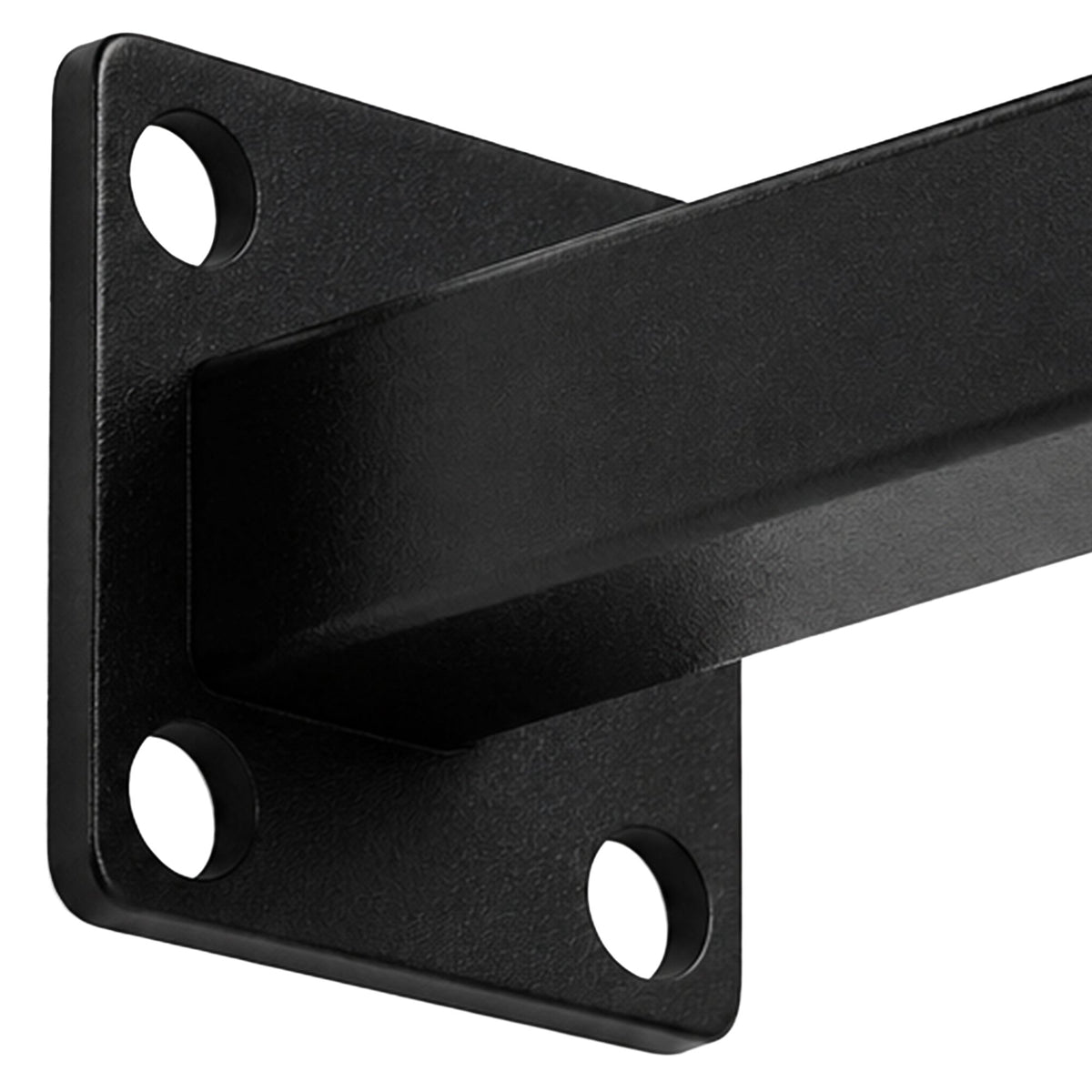 Wandkapstok Merton 250 cm schwarz