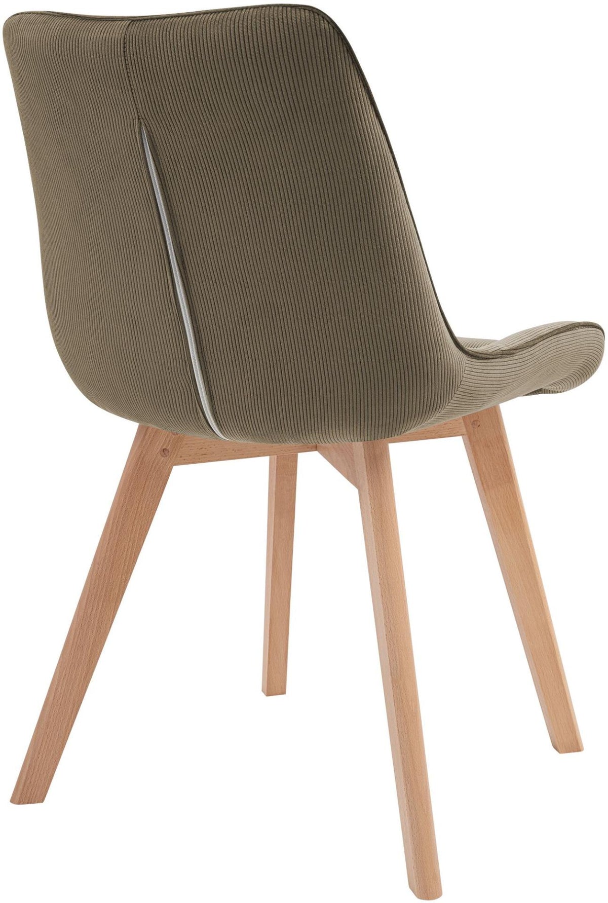 Eetkamerstoel Brook corduroy taupe taupe