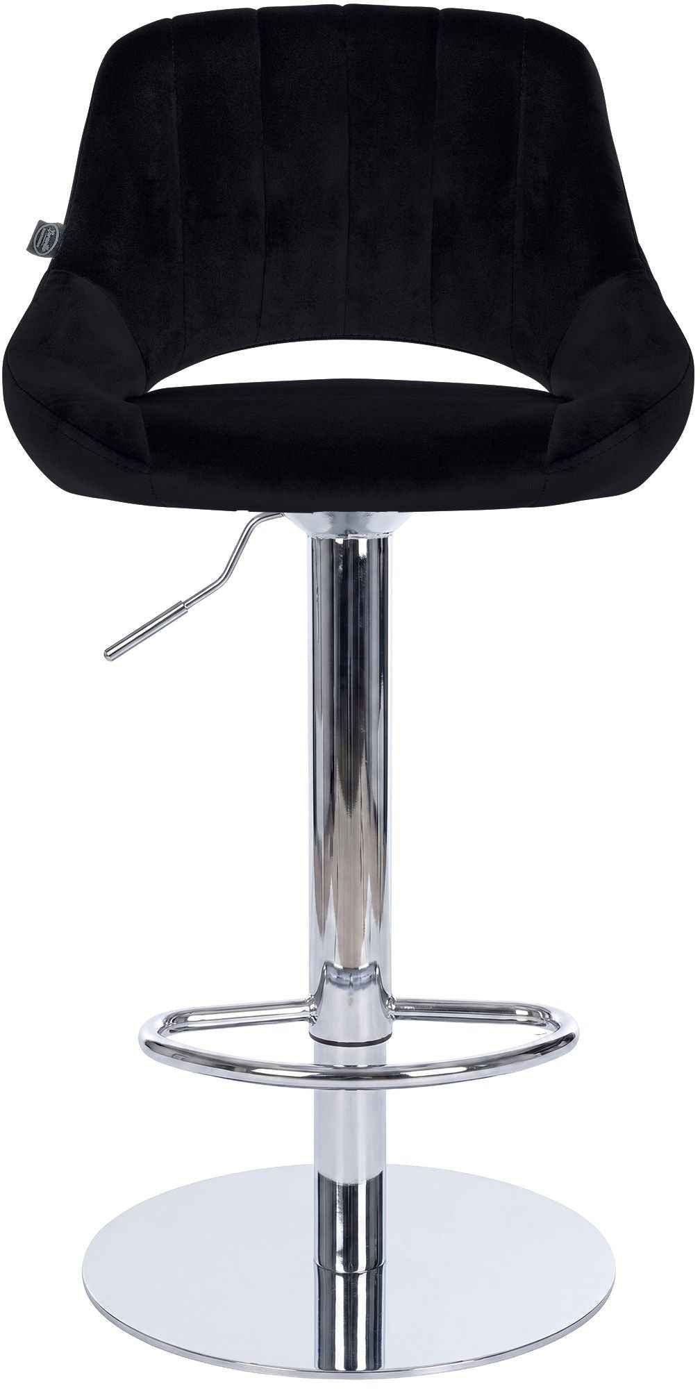 Barhocker HD Milet C Samt schwarz
