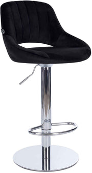 Barhocker HD Milet C Samt schwarz