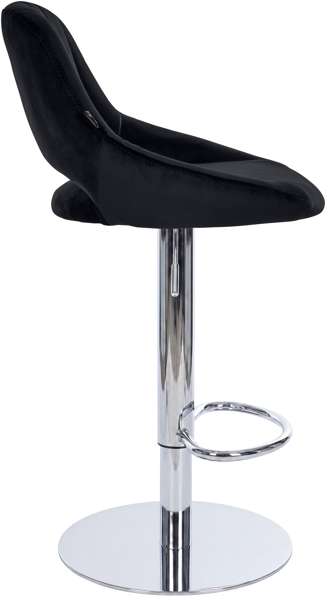 Barhocker HD Milet C Samt schwarz