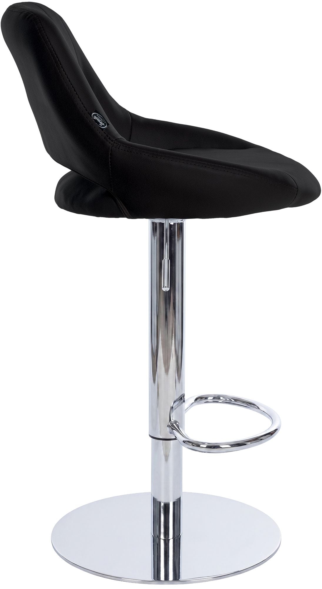 Barhocker HD Milet C Kunstleder schwarz