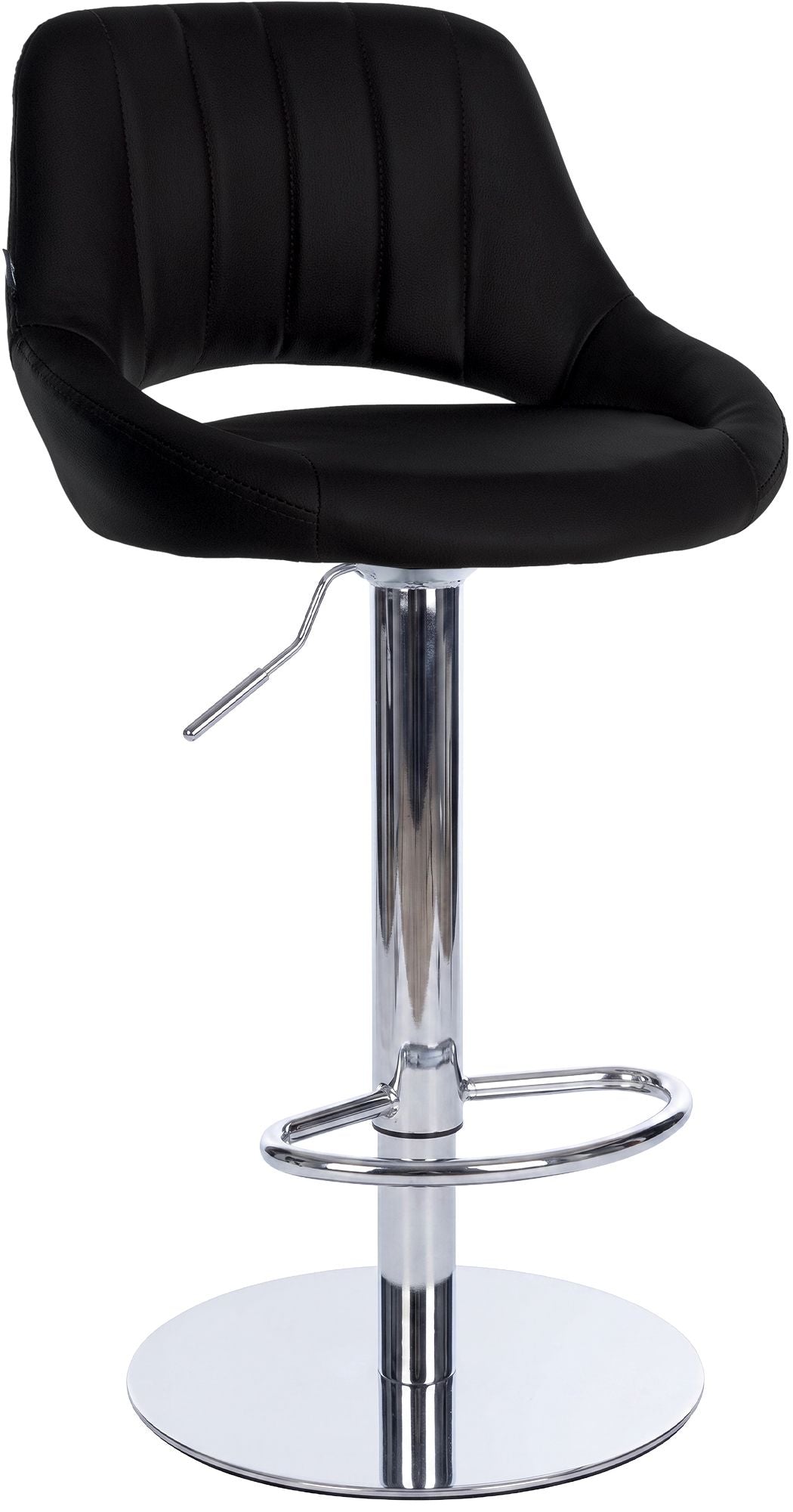 Barhocker HD Milet C Kunstleder schwarz