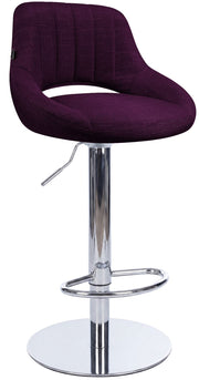 Barhocker HD Milet C Stoff lila