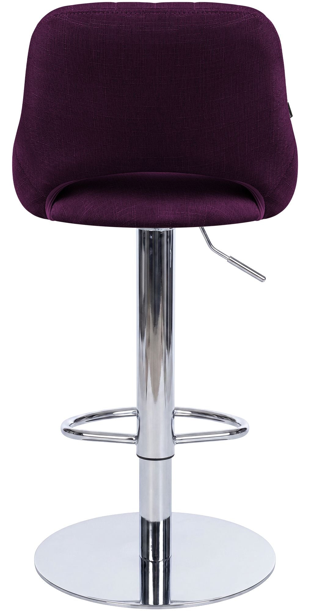 Barhocker HD Milet C Stoff lila