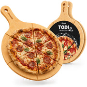 2er Set Pizzabrett Todi natura