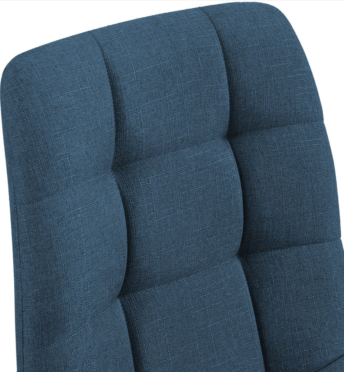 2er Set Esszimmerstuhl Tilde Stoff blau