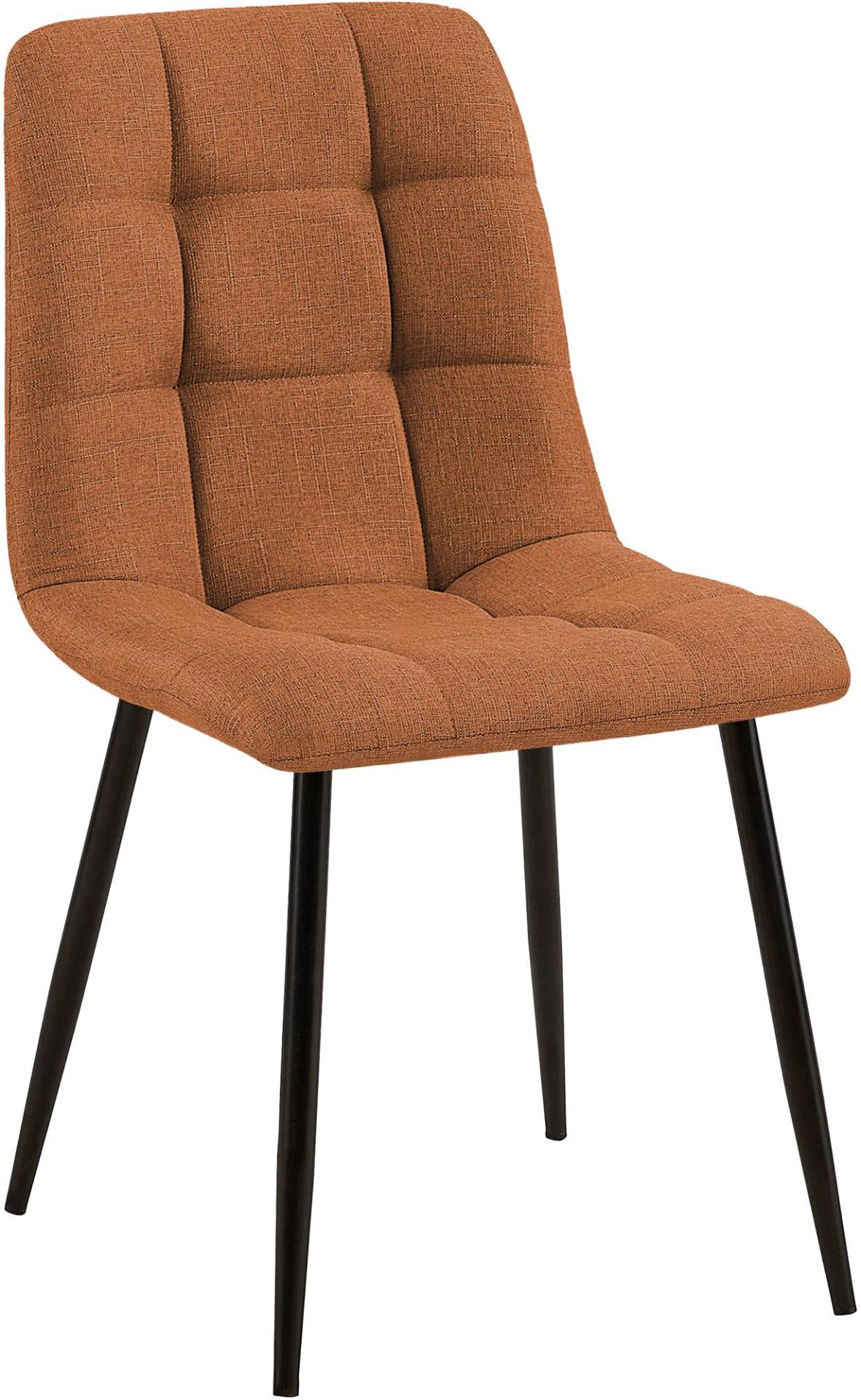 Esszimmerstuhl Tilde Stoff orange