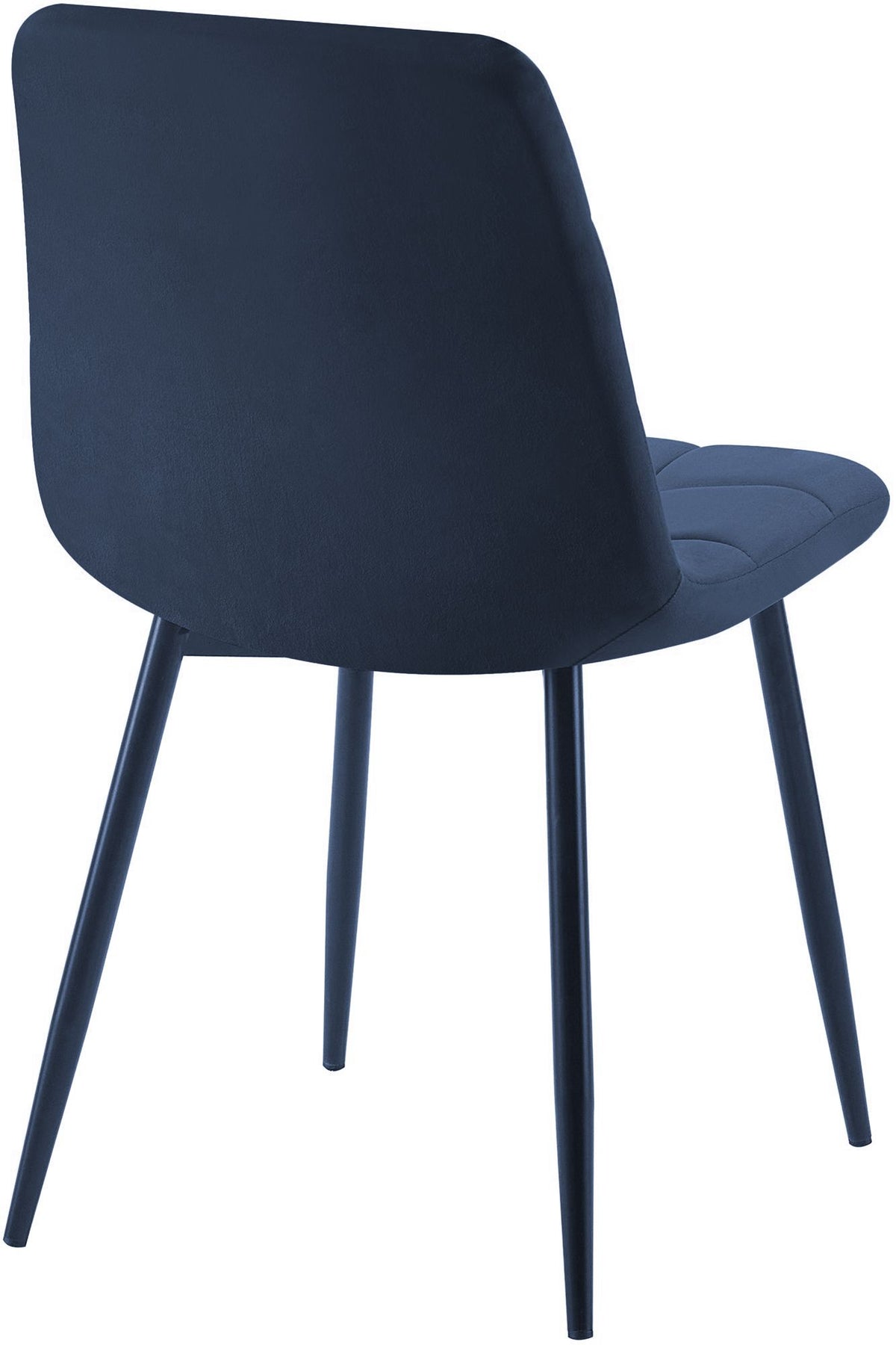 2er Set Esszimmerstuhl Tilde Samt blau