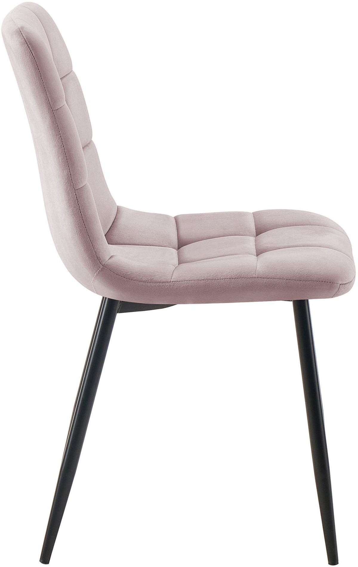 Esszimmerstuhl Tilde Samt pink