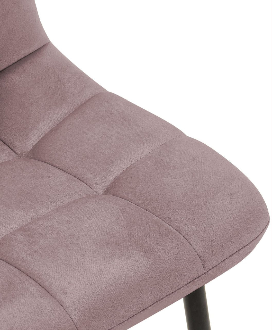 2er Set Esszimmerstuhl Tilde Samt pink