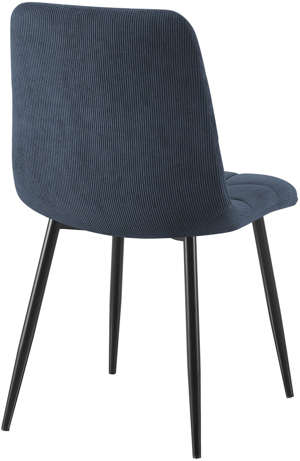 2er Set Esszimmerstuhl Tilde Cord blau
