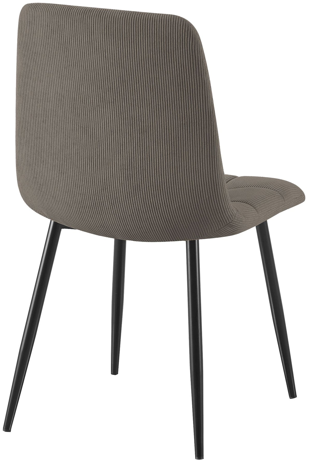 2er Set Esszimmerstuhl Tilde Cord taupe