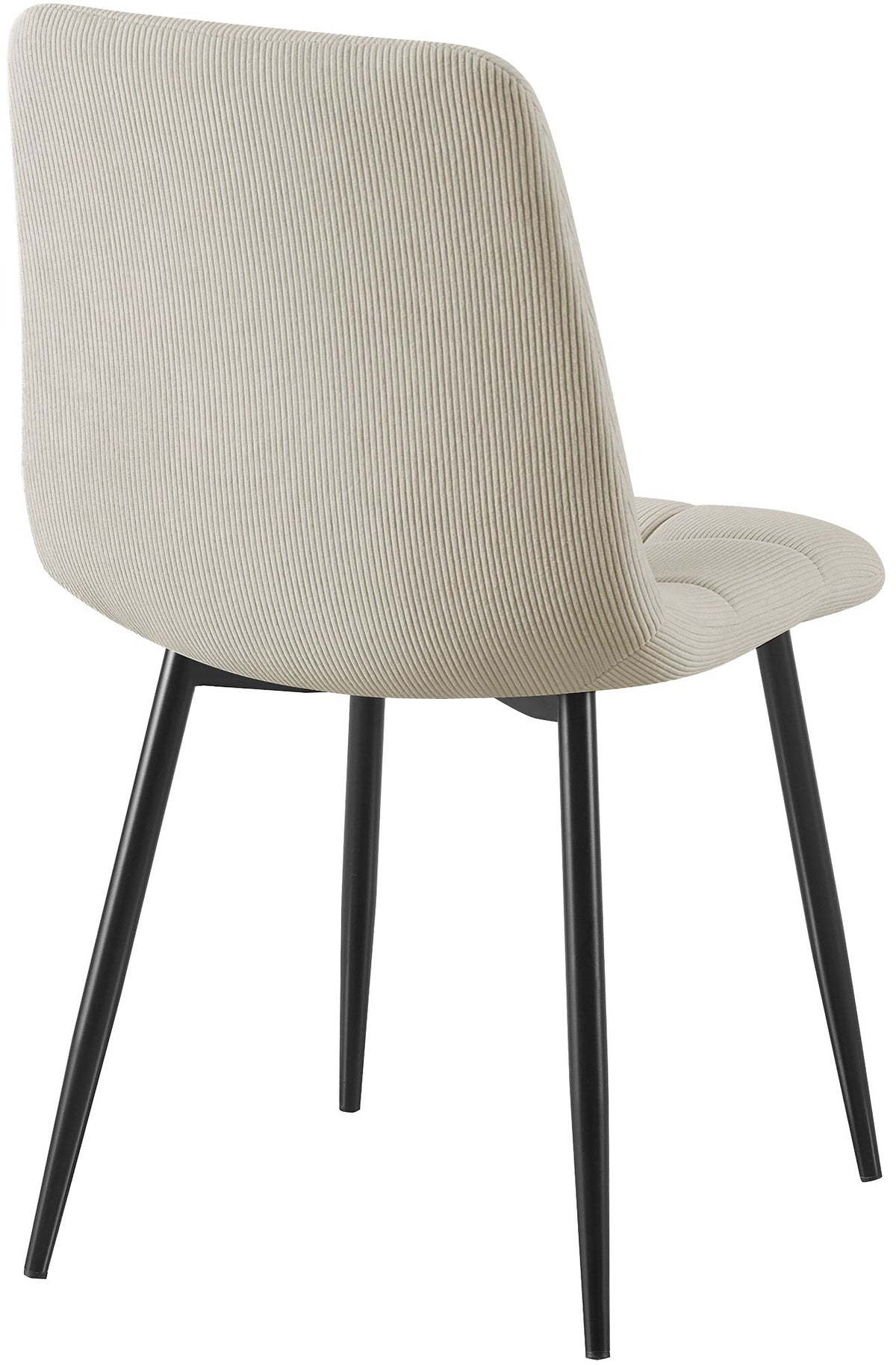 4er Set Esszimmerstuhl Tilde Cord creme