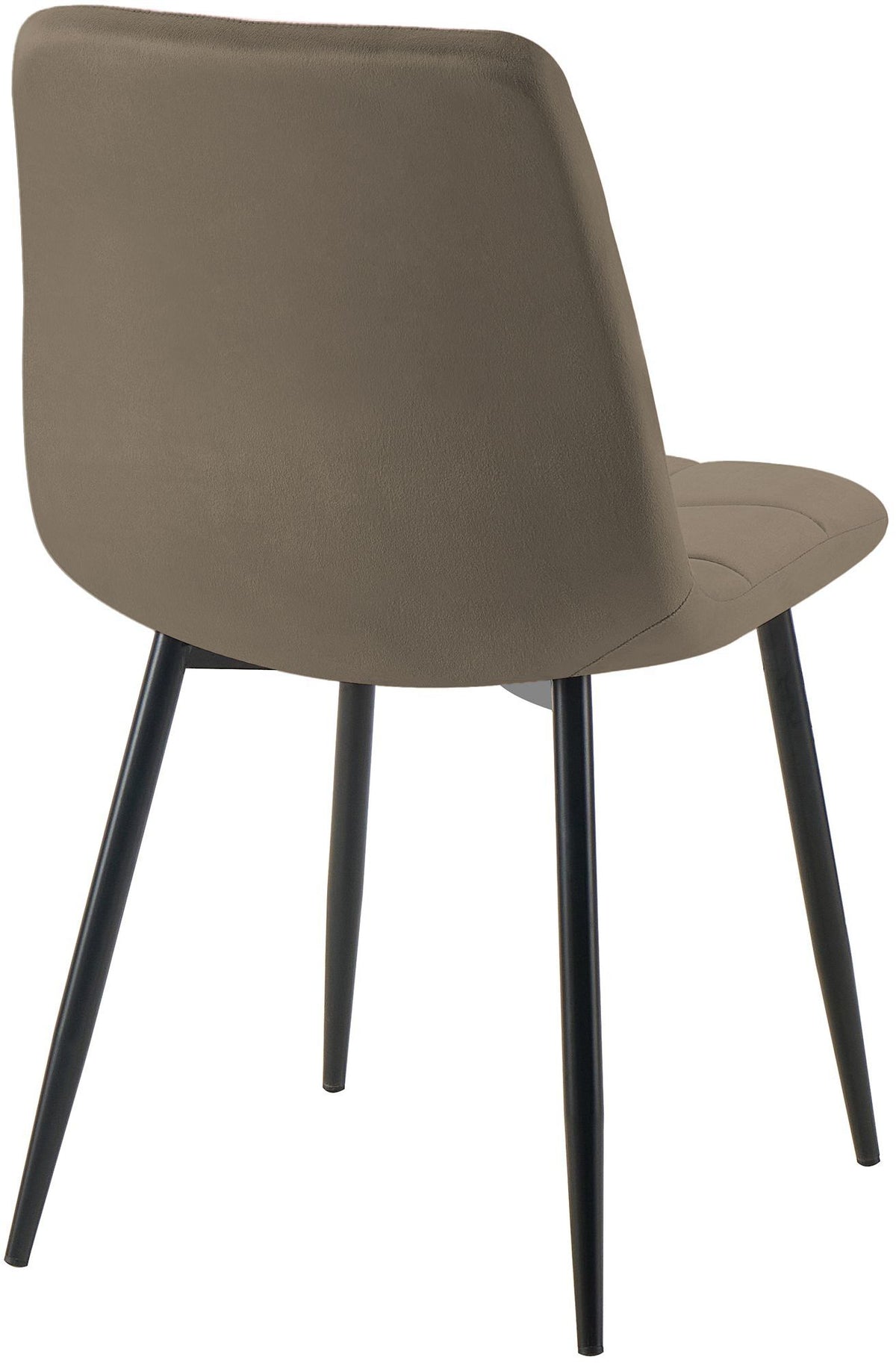 2er Set Esszimmerstuhl Tilde Samt taupe