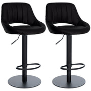 2er Set Barhocker HD Milet B Kunstleder schwarz