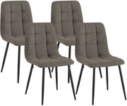 4er Set Esszimmerstuhl Tilde Cord taupe