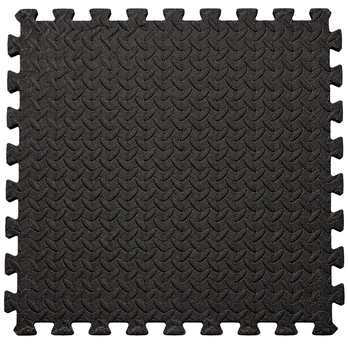 V2 6er Bodenschutzmatte 61x61cm  schwarz