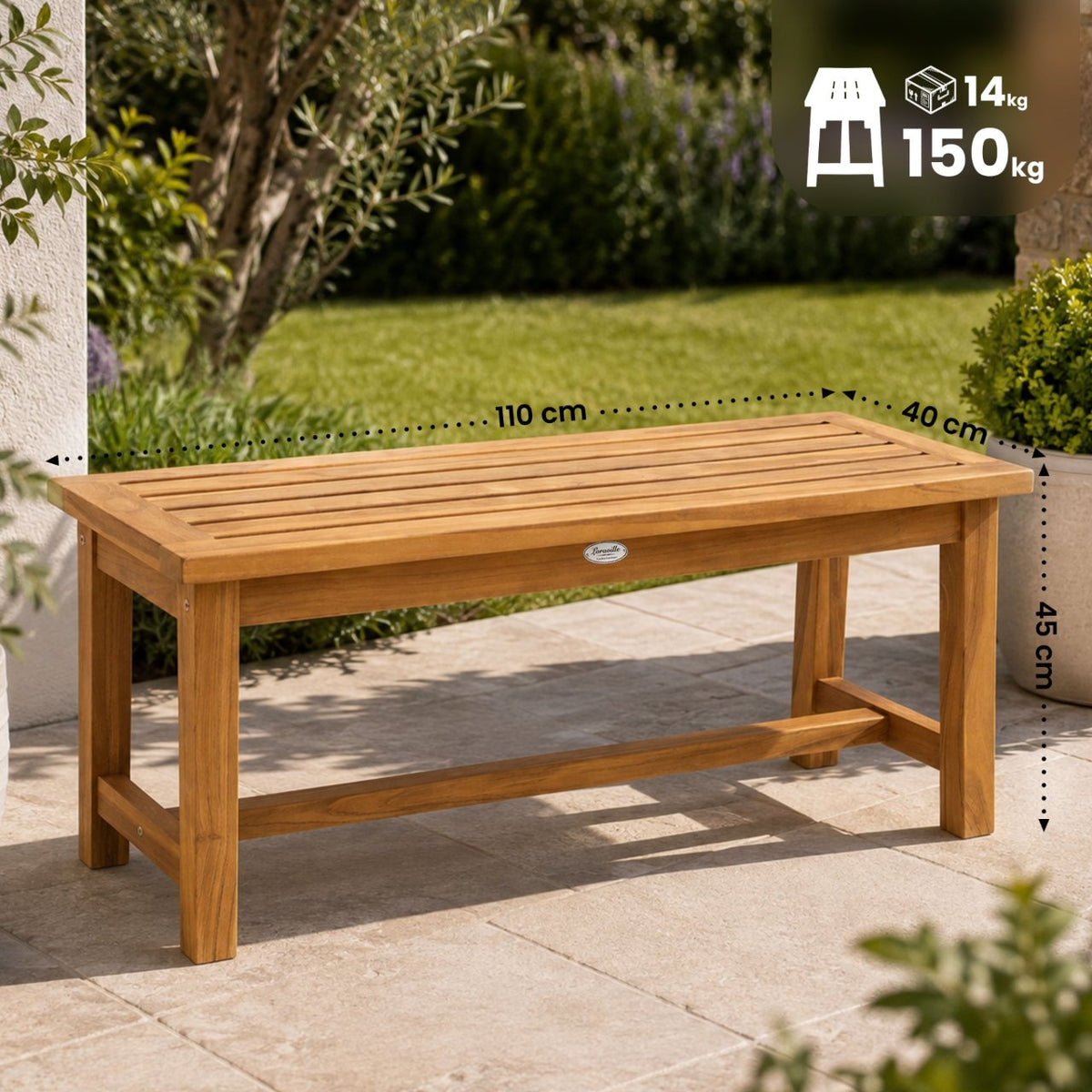 Sitzbank Broome teak